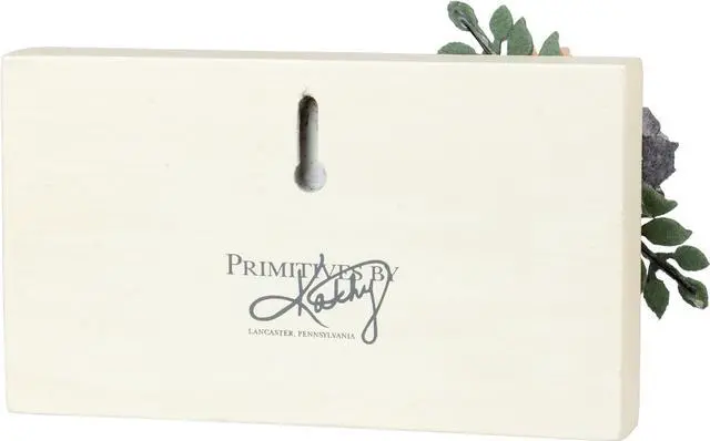 Alt view image 2 of 2 - Everyday is a Second Chance Block Sign 7 Inches