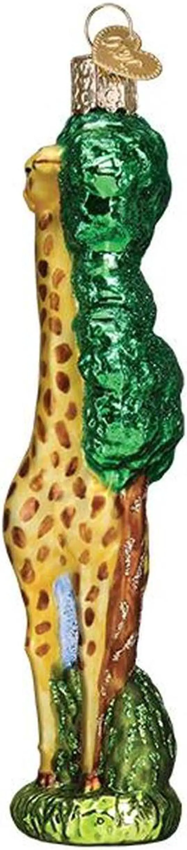 Alt view image 2 of 5 - Giraffe Safari Animal Christmas Holiday Ornament