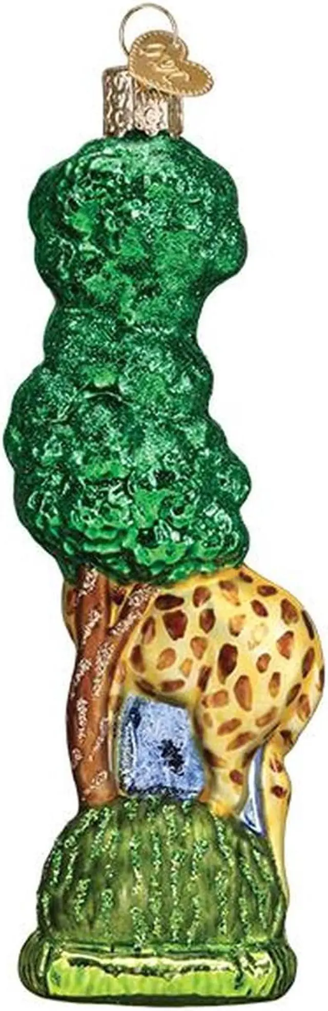 Alt view image 5 of 5 - Giraffe Safari Animal Christmas Holiday Ornament