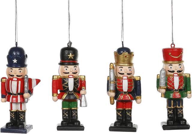Main image of Regal Holiday Nutcrackers Christmas Ornaments Set of 4 Resin