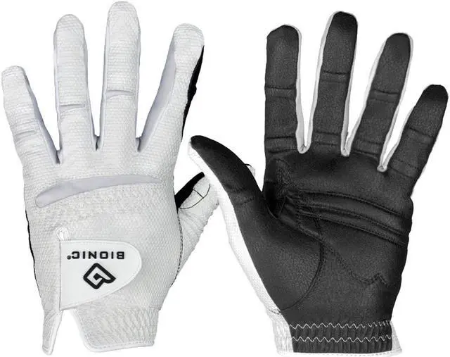 Alt view image 5 of 5 - Bionic Men's Left Hand Relax Grip 2.0 Golf Glove - Large - Black