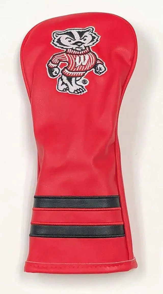 Main image of Team Golf Single Driver (Wisconsin Badgers) Headcover