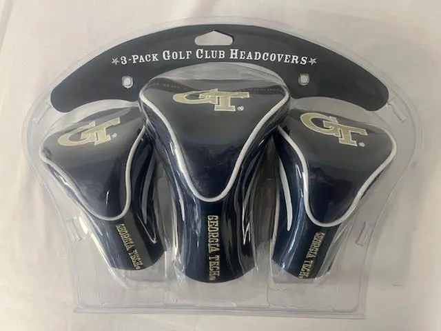 Main image of Team Golf 3-Pack of Club Covers (Georgia Tech) Headcover