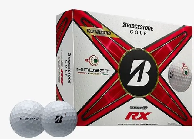 Main image of Bridgestone Tour B RX Mindset 2024 Golf Balls