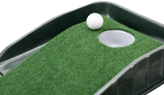 Alt view image 2 of 2 - Jef World of Golf Automatic Putting System (7ft x 1ft) Swing Trainer