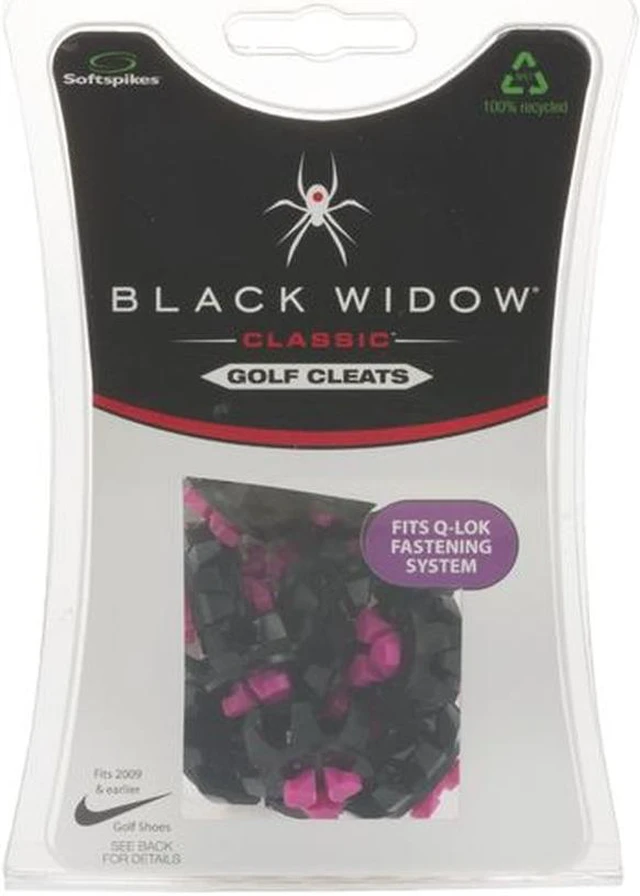 Alt view image 3 of 3 - Soft Spikes Black Widow Classic Q-Lok