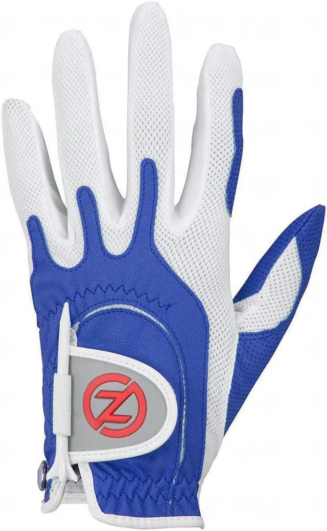 Alt view image 5 of 5 - Zero Friction Performance Womens Golf Glove LH (Blue)