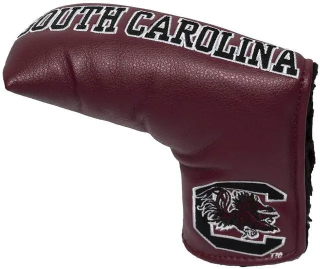 Main image of Team Golf Vintage Blade Putter Cover (USC Gamecocks) Headcover