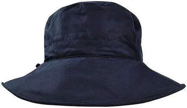 Alt view image 2 of 2 - Weather Company Bucket Rain Hat Navy One Size
