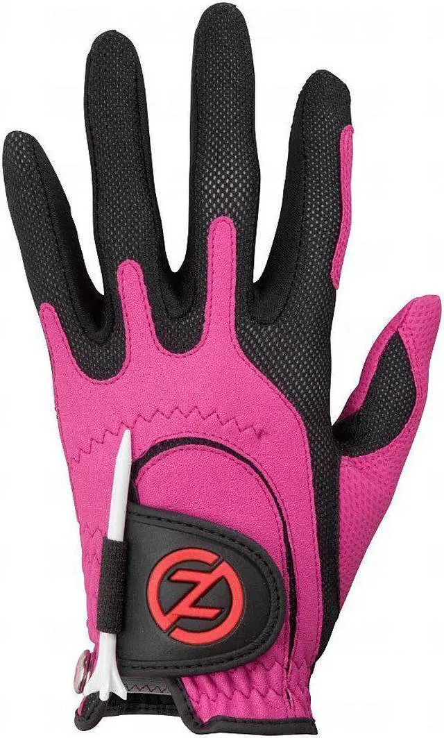 Alt view image 2 of 2 - Zero Friction Junior Golf Gloves, Left Hand, One Size, Pink