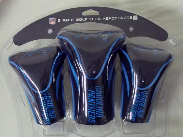 Alt view image 7 of 8 - Team Golf 3-Pack of Club Covers (Carolina) Headcover