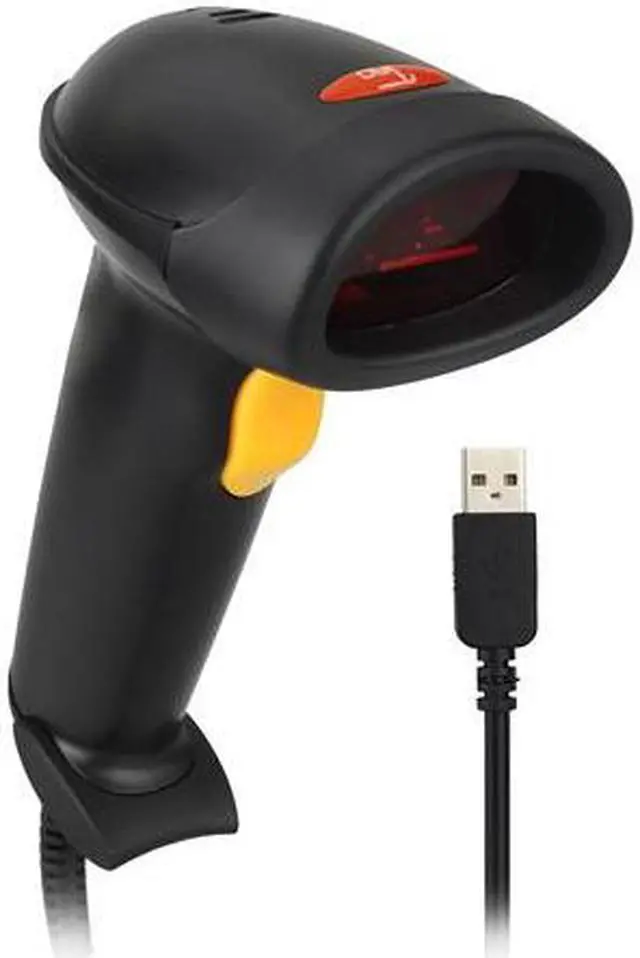 Alt view image 4 of 17 - Taotronics TT-BS003 Black USB Automatic Wired Handheld Laser Barcode Scanner With Hands Free Adjustable Stand Bracket