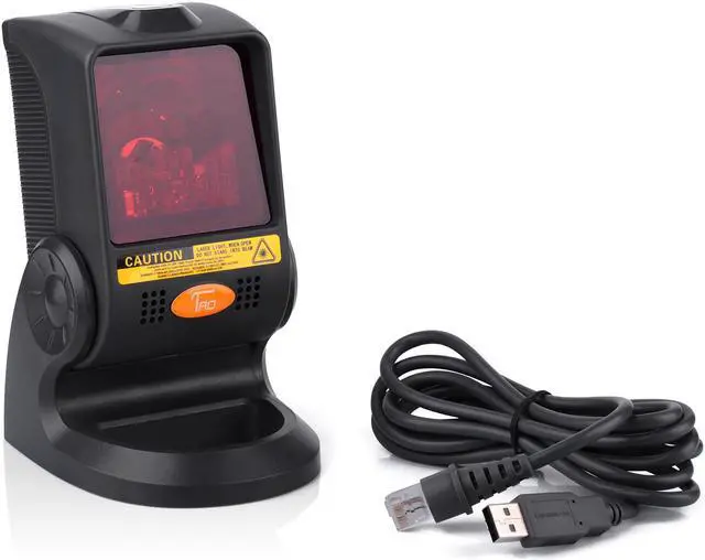 Alt view image 5 of 7 - TaoTronics TT-BS015 Orbit Omni-Directional Bar Code Scanner Reader with USB, 5 VDC, 900 mW, 20-line, Black