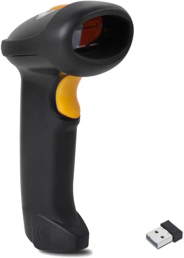 Alt view image 2 of 6 - TaoTronics TT-BS021 2.4 GHz Handheld Wireless USB Automatic Laser Barcode Scanner