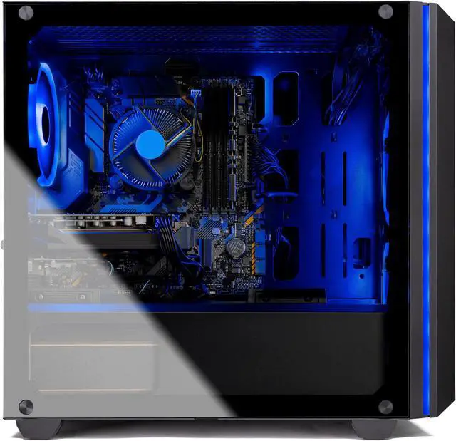 Alt view image 6 of 6 - Skytech Chronos Mini Gaming PC Desktop INTEL Core i3 10100F 3.6 GHz, GTX 1650, 500GB SSD, 8G DDR4 3200, 600W GOLD PSU, AC Wi-Fi, Windows 11 Home 64-bit)
