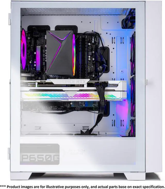 Alt view image 2 of 6 - Skytech Shiva II Gaming PC Desktop INTEL Core i5 12400F 2.5 GHz, RTX 3060 Ti, 1TB NVME SSD, 16G DDR4 3200, 650W GOLD PSU, AC Wi-Fi, Windows 11 Home 64-bit)