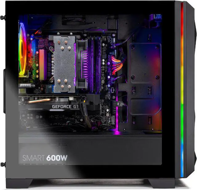 Alt view image 2 of 6 - Skytech Chronos Mini Gaming PC Desktop - INTEL Core i5 12400F 2.5 GHz, NVIDIA RTX 3050, 1TB NVME SSD, 16GB DDR4 RAM 3200, 600W GOLD PSU, Wi-Fi, Windows 11 Home 64-bit