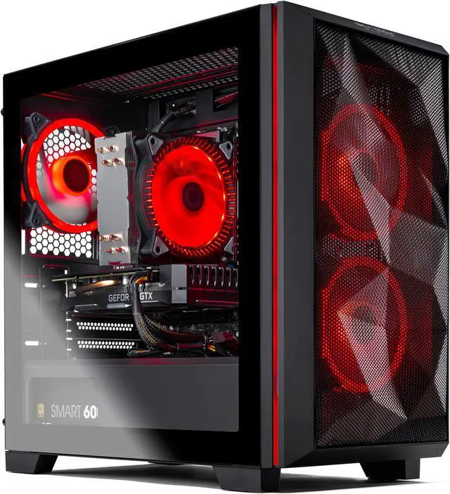 Alt view image 5 of 6 - Skytech Chronos Mini Gaming PC Desktop - INTEL Core i5 12400F 2.5 GHz, NVIDIA RTX 3050, 1TB NVME SSD, 16GB DDR4 RAM 3200, 600W GOLD PSU, Wi-Fi, Windows 11 Home 64-bit