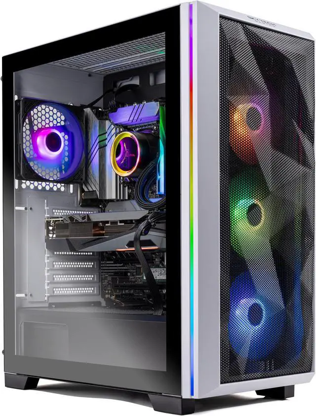 Main image of Skytech Chronos Gaming PC Desktop INTEL Core i7 13700F 2.1 GHz, NVIDIA RTX 4060 Ti, 1TB NVME SSD, 32GB DDR5 RAM RGB, 650W GOLD PSU, 360mm AIO, 11AC Wi-Fi, Windows 11 Home 64-bit