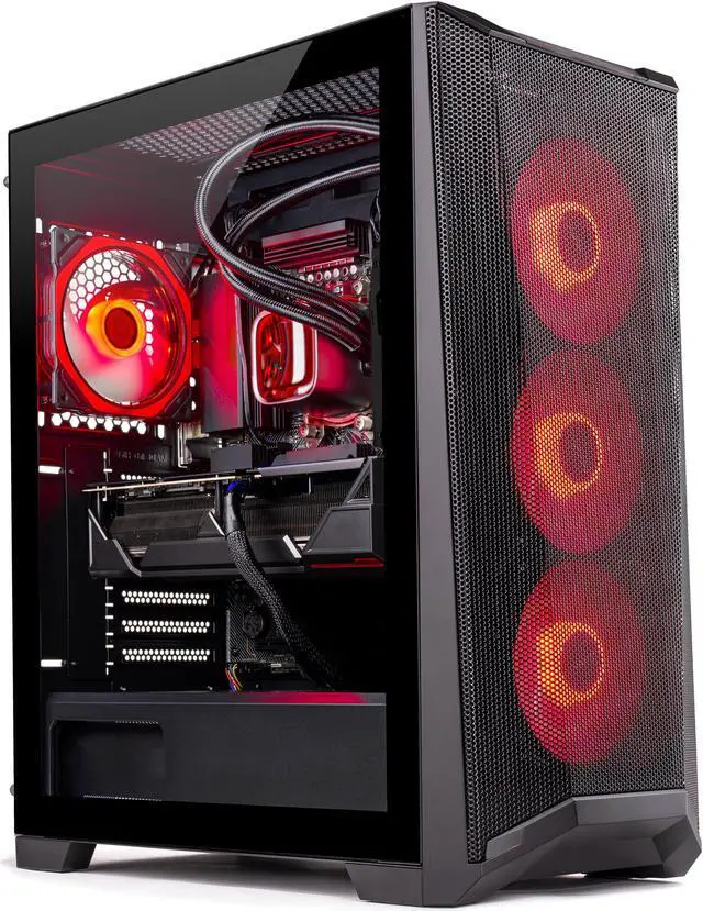 Alt view image 5 of 6 - Skytech Chronos Gaming PC Desktop INTEL Core i7 12700F 2.1 GHz, NVIDIA RTX 4060, 1TB NVME SSD, 16GB DDR4 RAM 3200, 650W GOLD PSU, 240mm AIO, 11AC Wi-Fi, Windows 11 Home 64-bit