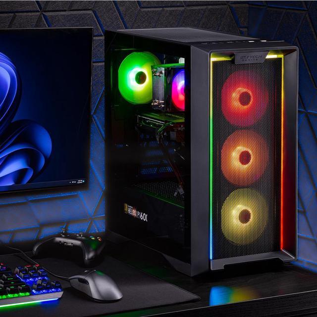 Skytech Nebula Gaming PC Desktop INTEL Core i5 12400F 2.5 GHz, NVIDIA RTX  4060 Ti, 1TB NVME SSD, 16GB DDR4 RAM 3200, 600W GOLD PSU, 11AC Wi-Fi,  Windows 11 Home 64-bit - Newegg.com