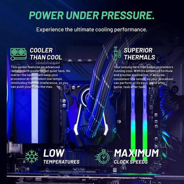 Alt view image 4 of 7 - Skytech Eclipse Gaming PC Desktop - INTEL Core i9 13900K 3.0 GHz, NVIDIA RTX 4090, 1TB NVME Gen4 SSD, 32GB DDR5 RAM RGB, 1200W GOLD PCIE 5.0 PSU, 420mm AIO, 11 AC Wi-Fi, Windows 11 Home 64-bit