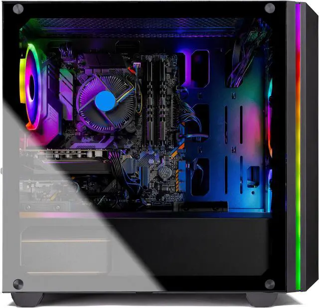 Alt view image 2 of 2 - Skytech, Chronos Mini Gaming PC, Intel i3 10105F, Nvidia RTX 3050, 500GB NVME, 16GB DDR4 RAM, Windows 11 Home