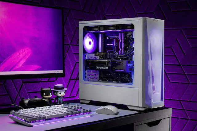 Alt view image 7 of 7 - Skytech Eclipse Lite Gaming PC, Ryzen 7 7800X3D 4.2 GHz, RTX 4070 Super, 1TB NVME Gen4, 32GB DDR5 RAM RGB, 750W GOLD PSU, Wi-Fi, Win 11 Home