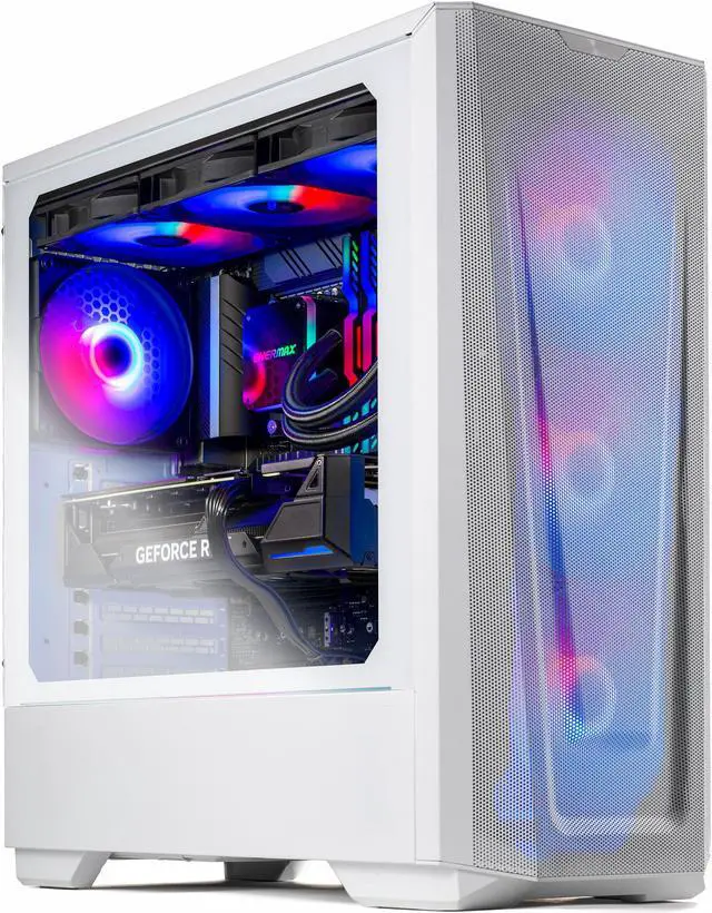 Main image of Skytech Eclipse Lite Gaming PC, Ryzen 7 7800X3D 4.2 GHz, RTX 4070 Super, 1TB NVME Gen4, 32GB DDR5 RAM RGB, 750W GOLD PSU, Wi-Fi, Win 11 Home