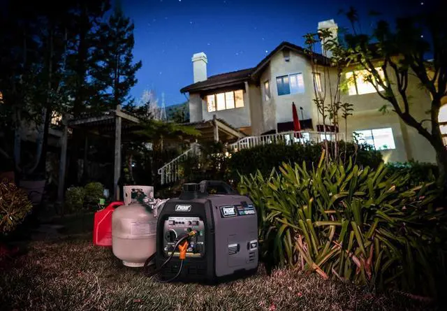 Alt view image 12 of 14 - Pulsar Products GD400BN, 4000W Portable super-quiet Dual Fuel & Parallel Capability, CARB Compliant Inverter Generator, ultra-lightweight and RV Ready, 4000-Watt Gray