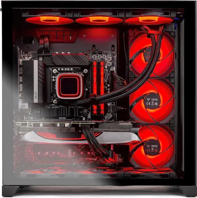 Alt view image 5 of 7 - Skytech O11 Gaming PC, Ryzen 7 7800X3D 4.2 GHz, NVIDIA RTX 4070 Ti Super 16GB GDDR6X, 360mm AIO,DLSS 3, AI Enhancement Ready, 2TB Gen4 SSD, 32GB DDR5 5600 RGB, 750W GOLD, Wi-Fi, Win 11 Home