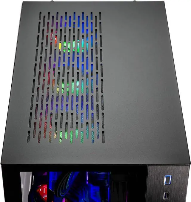 Alt view image 7 of 7 - Skytech O11 Gaming PC, Ryzen 7 7800X3D 4.2 GHz, NVIDIA RTX 4070 Ti Super 16GB GDDR6X, 360mm AIO,DLSS 3, AI Enhancement Ready, 2TB Gen4 SSD, 32GB DDR5 5600 RGB, 750W GOLD, Wi-Fi, Win 11 Home