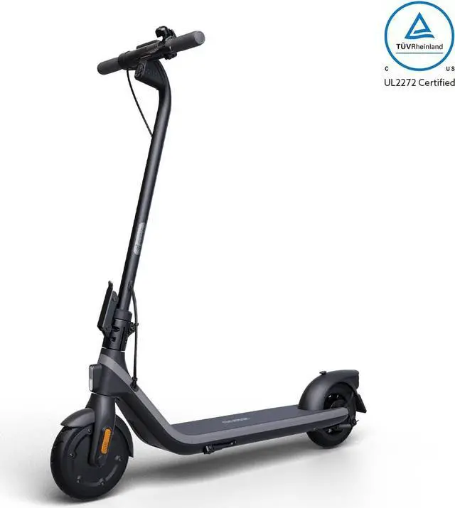 Alt view image 2 of 7 - Segway Ninebot Kick Scooter E2 Portable Electric Scooter for Adults