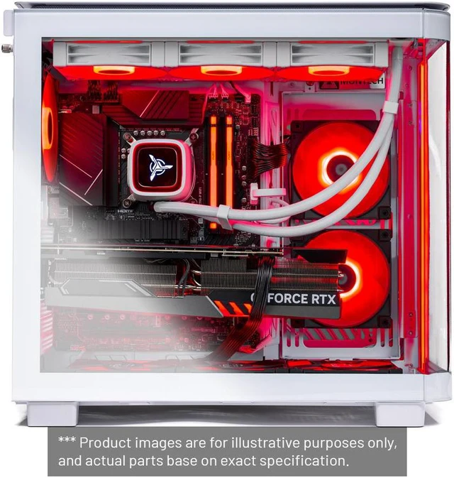 Alt view image 5 of 7 - Skytech King 95 Gaming PC Desktop, Ryzen 7 7800X3D 4.2 GHz (5GHz Turbo Boost), NVIDIA RTX 4070 Ti Super 16GB GDDR6X, 1TB Gen4 SSD, 32GB DDR5 RAM 5600 RGB, 850W GOLD PSU, 360mm ARGB AIO , Wi-Fi, Win 11