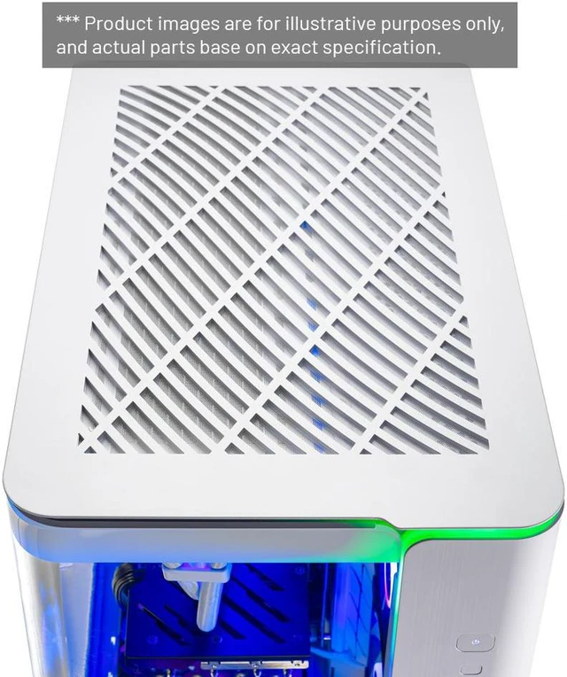Alt view image 7 of 7 - Skytech King 95 Gaming PC Desktop, Ryzen 7 7800X3D 4.2 GHz (5GHz Turbo Boost), NVIDIA RTX 4070 Ti Super 16GB GDDR6X, 1TB Gen4 SSD, 32GB DDR5 RAM 5600 RGB, 850W GOLD PSU, 360mm ARGB AIO , Wi-Fi, Win 11