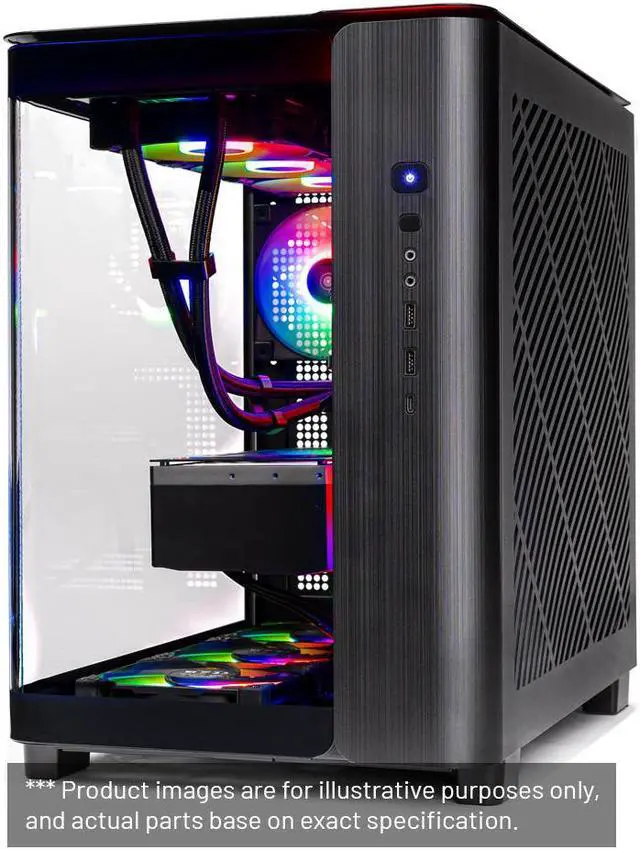 Alt view image 5 of 7 - Skytech King 95 Gaming PC Desktop, Ryzen 7 7700X 4.5 GHz, NVIDIA RTX 4070 Ti Super 16GB GDDR6X, 1TB Gen4 SSD, 32GB DDR5 RAM 5600 RGB, 750W GOLD PSU, 360mm ARGB AIO , Wi-Fi, Win 11 Home