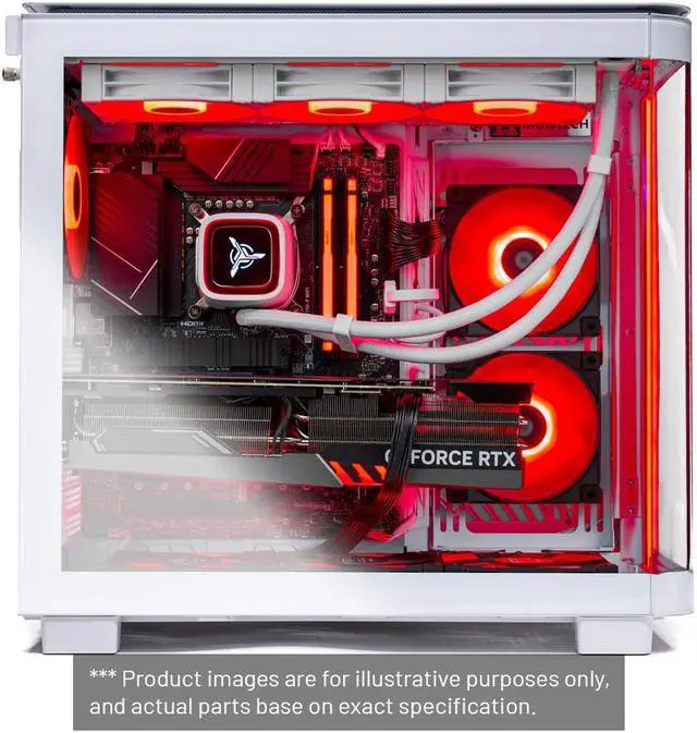 Alt view image 5 of 7 - Skytech King 95 Gaming PC Desktop, Ryzen 7 7700X 4.5 GHz, NVIDIA RTX 4070 Ti Super 16GB GDDR6X, 1TB Gen4 SSD, 32GB DDR5 RAM 5600 RGB, 750W GOLD PSU, 360mm ARGB AIO , Wi-Fi, Win 11