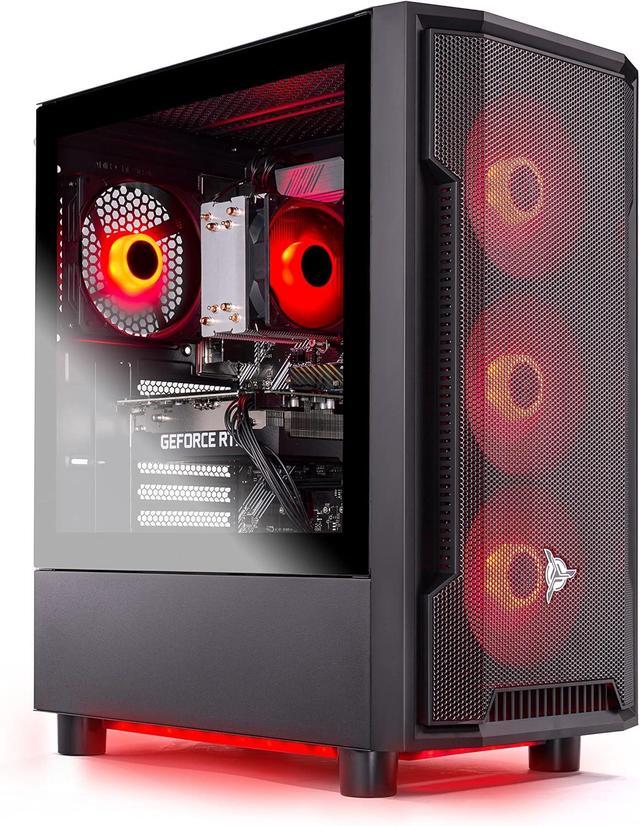 thumbnail image 2 of Skytech Nebula Ryzen 5 5500 RTX 3050 Computer Skytech Nebula Gaming PC - Ryzen 5 5500, RTX 3050 8GB, 16GB DDR4, 500GB SSD, Windows 11 16GB RAM Gaming PC 2 of 11