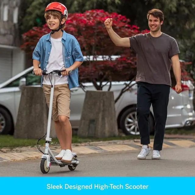 Alt view image 7 of 7 - Segway Ninebot C10 Electric KickScooter for Kids Ages 6-14, 6.2 Miles Range & 11.2MPH, 180W Motor, E Scooters for Teens 12 years and up, Boys and Girls, Cruise Mode-suggested Height 4'3''-5'3''