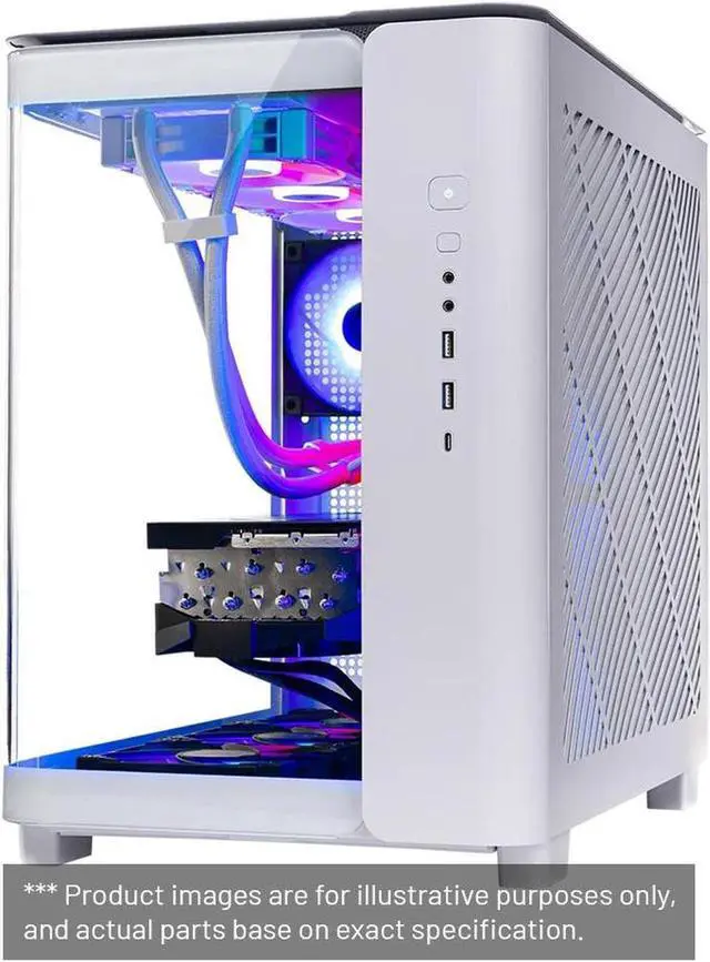 Alt view image 6 of 6 - Skytech King 95 Gaming PC Desktop, Ryzen 7 9700X 3.8 GHz (5.5GHz Turbo Boost), NVIDIA RTX 4070 Ti Super 16GB GDDR6X, 2TB Gen4 SSD, 32GB DDR5 RAM 5600 RGB, 850W GOLD PSU, 360mm ARGB AIO , Wi-Fi, Win 11