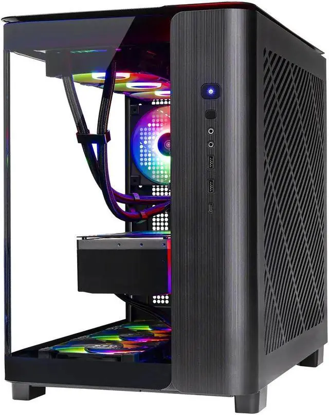 Alt view image 4 of 5 - Skytech King 95 Gaming PC Desktop, Ryzen 7 7700X 4.5 GHz (5.4GHz Turbo Boost), AMD RX 7900XTX 24GB GDDR6, 2TB Gen4 SSD, 32GB DDR5 RAM 6000 RGB, 850W GOLD PSU, 360mm ARGB AIO , Wi-Fi, Win 11 Home