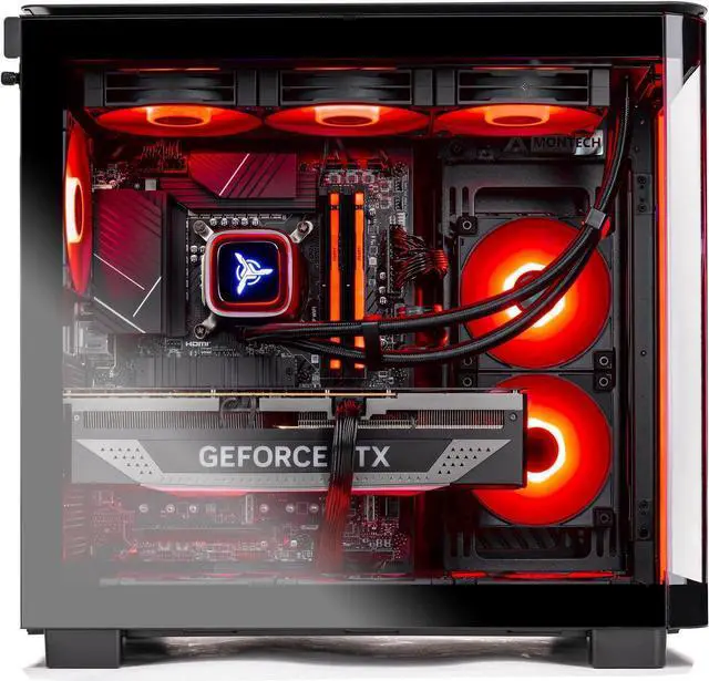 Alt view image 5 of 7 - Skytech King 95 Gaming PC Desktop, Intel i7 14700F 2.1 GHz (5.3GHz Turbo Boost), NVIDIA RTX 4070 Super 12GB GDDR6X, 1TB Gen4 SSD, 32GB DDR5 RAM 5600 RGB, 850W GOLD PSU, 360mm ARGB AIO , Wi-Fi, Win 11