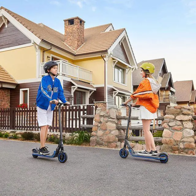 Alt view image 3 of 7 - Segway Ninebot KickScooter E10 Electric Scooter for Kids with 10 mph Max Speed and 6.2-mile Range