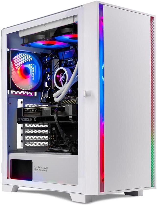 Skytech Shiva Gaming PC Desktop, Intel i5 14400F 2.5 GHz (4.7GHz Turbo Boost), NVIDIA RTX 4070 Super 12GB GDDR6X, 2TB SSD, 32GB DDR5 RAM 5200 RGB,