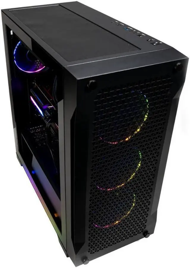 Alt view image 3 of 3 - Skytech  Maverick Gaming Desktop PC, Intel i5 13400F 2.5 GHz (4.6GHz Turbo Boost), Intel Arc A770 16G GDDR6, 1TB SSD, 16GB DDR4 RAM 3200, 650W GOLD PSU, 240mm ARGB AIO, Wi-Fi, Win 11 Home