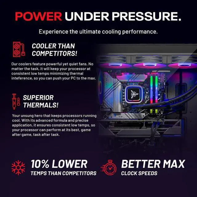 Alt view image 5 of 7 - Skytech Legacy Gaming PC Desktop, Ryzen 9 9900X 4.4 GHz (5.6GHz Turbo), NVIDIA RTX 4080 Super 16GB GDDR6X, 2TB Gen4 SSD, 64GB DDR5 RAM 6000, 1000W GOLD ATX 3.0 PSU, 360mm ARGB AIO , Wi-Fi, Win 11 Home