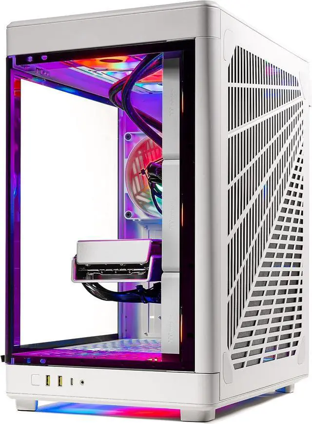Alt view image 7 of 7 - Skytech Prism Gaming PC Desktop, Intel i7 14700K 3.4 GHz (5.5GHz Turbo Boost), NVIDIA RTX 4080 16GB GDDR6X, 2TB Gen4 SSD, 32GB DDR5 RAM 5200 RGB, 1000W GOLD ATX 3.0 PSU, 360mm ARGB AIO , Wi-Fi, Win 11