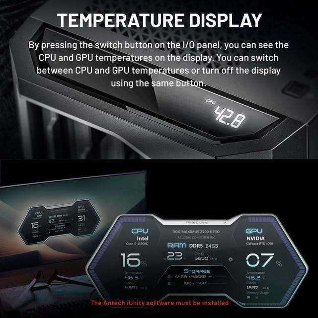 Alt view image 6 of 7 - Skytech Legacy Gaming PC Desktop, Ryzen 7 9800X3D 4.7 GHz (5.2 GHz Turbo), X670 Motherboard,NVIDIA RTX 5080 16GB GDDR7, 1TB Gen4 SSD, 32GB DDR5 6000, 1000W GOLD ATX 3.0, 360mm AIO , Wi-Fi, Win 11 Home