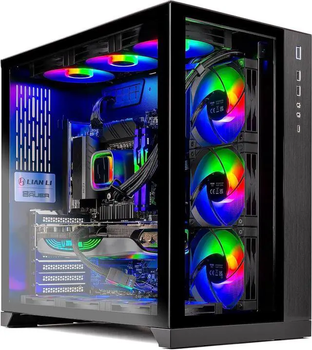 Skytech O11D Gaming PC Desktop, Ryzen 7 7800X3D 4.2 GHz