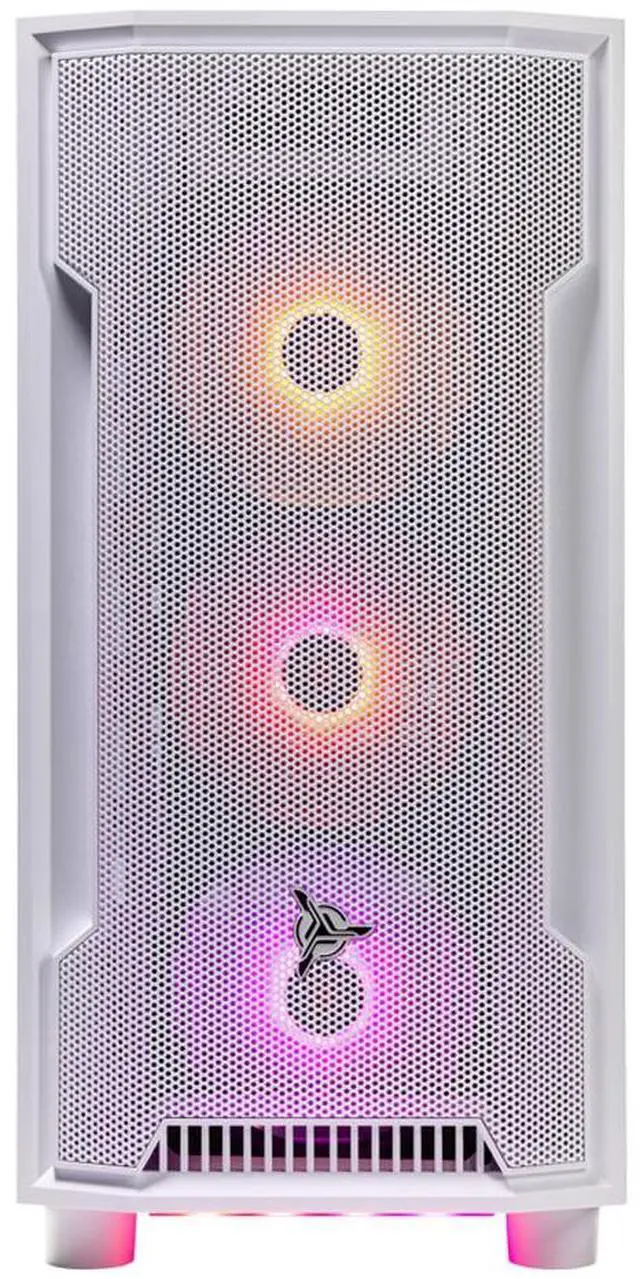 Alt view image 6 of 7 - Skytech Archangel Gaming PC Desktop, Intel i5 14400F 2.5 GHz (4.7GHz Turbo Boost), AMD RX 9070 16GB GDDR6, 1TB NVMe SSD, 16GB DDR5 RAM 6000, 650W GOLD PSU, Wi-Fi, Win 11